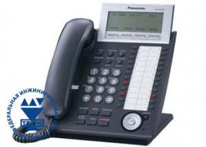 Системный IP телефон Panasonic KX-NT346RU-B