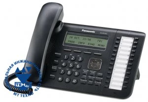 Системный IP телефон Panasonic KX-NT543RU-B